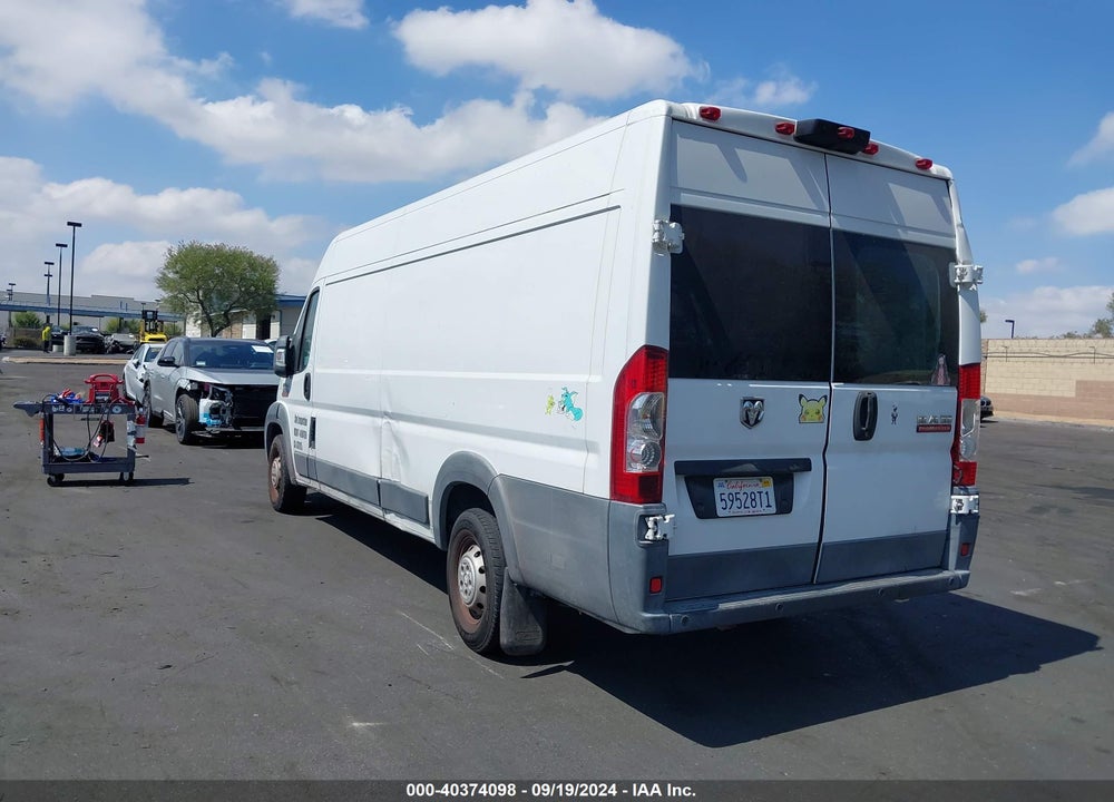 2014 RAM PROMASTER 3500 HIGH ROOF VIN: 3C6URVJG0EE128048