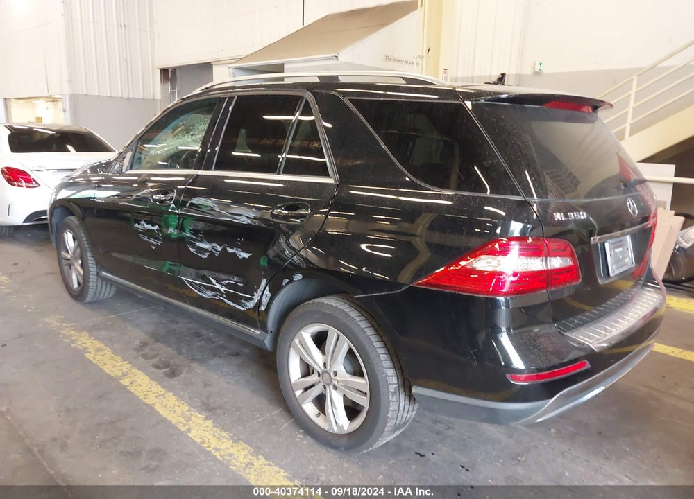 2013 MERCEDES-BENZ ML 350 4MATIC VIN: 4JGDA5HB0DA221661