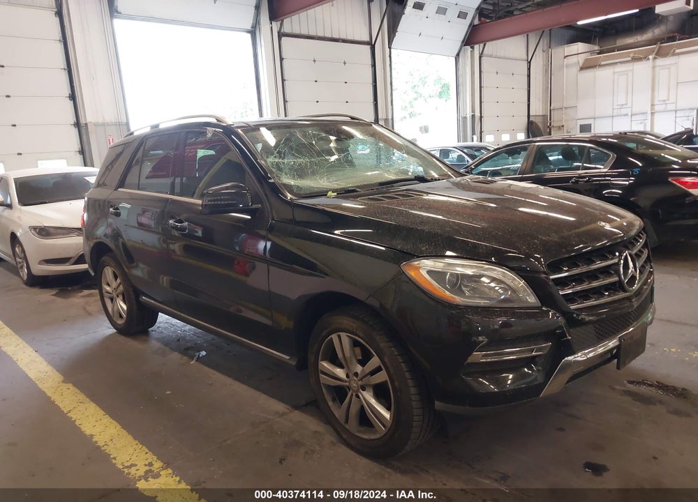 2013 MERCEDES-BENZ ML 350 4MATIC VIN: 4JGDA5HB0DA221661