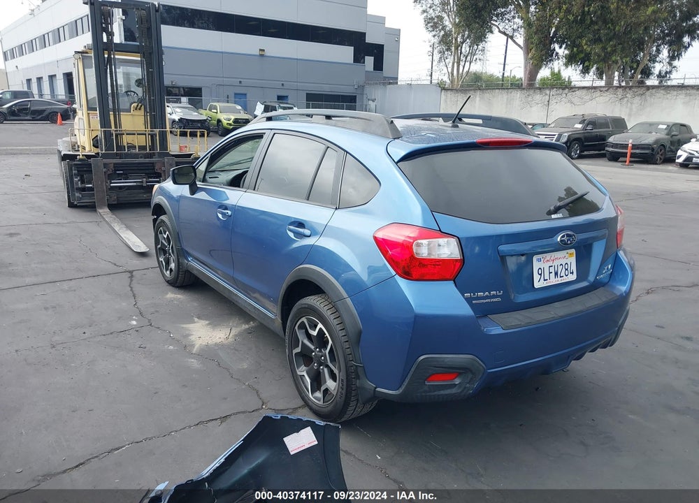 2015 SUBARU XV CROSSTREK 2.0I PREMIUM VIN: JF2GPAFC9F8231993