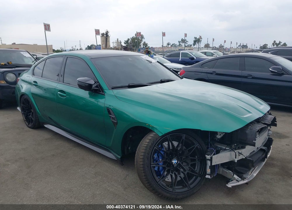 2023 BMW M3 COMPETITION XDRIVE VIN: WBS43AY00PFP97112