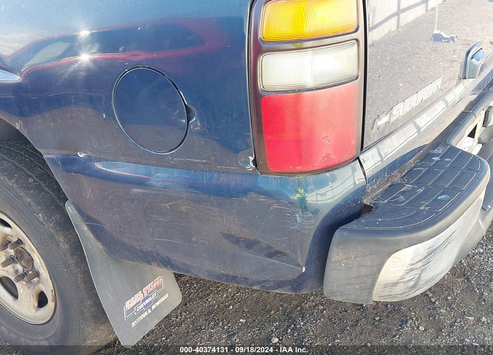 2006 CHEVROLET SUBURBAN 1500 LT VIN: 1GNFK16Z96J168276