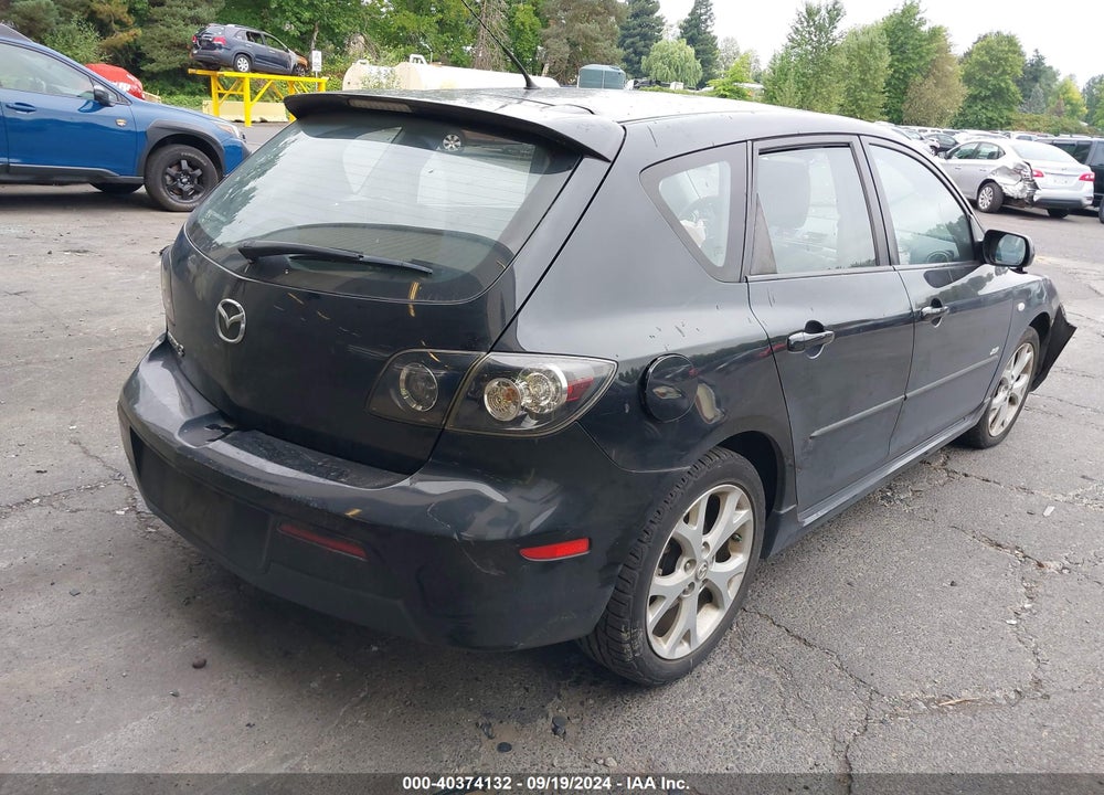 2008 MAZDA 3 VIN: JM1BK343981789912