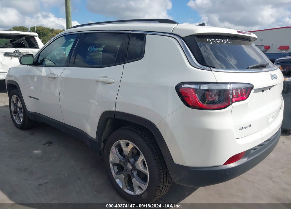 2021 JEEP COMPASS LIMITED 4X4 VIN: 3C4NJDCB4MT527474