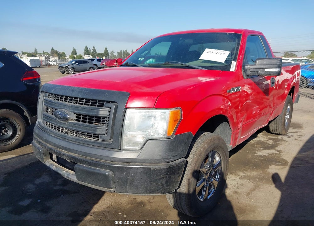2014 FORD F-150 XL VIN: 1FTMF1CM8EKE98660