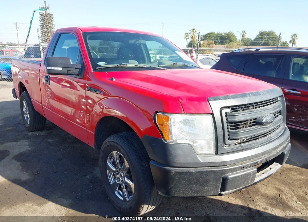 2014 FORD F-150 XL VIN: 1FTMF1CM8EKE98660