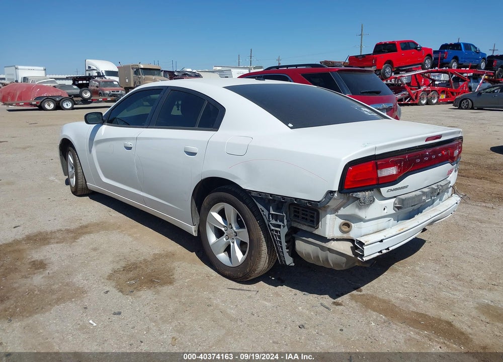 2014 DODGE CHARGER SE VIN: 2C3CDXBGXEH350117