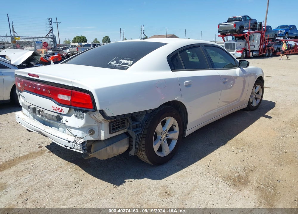 2014 DODGE CHARGER SE VIN: 2C3CDXBGXEH350117