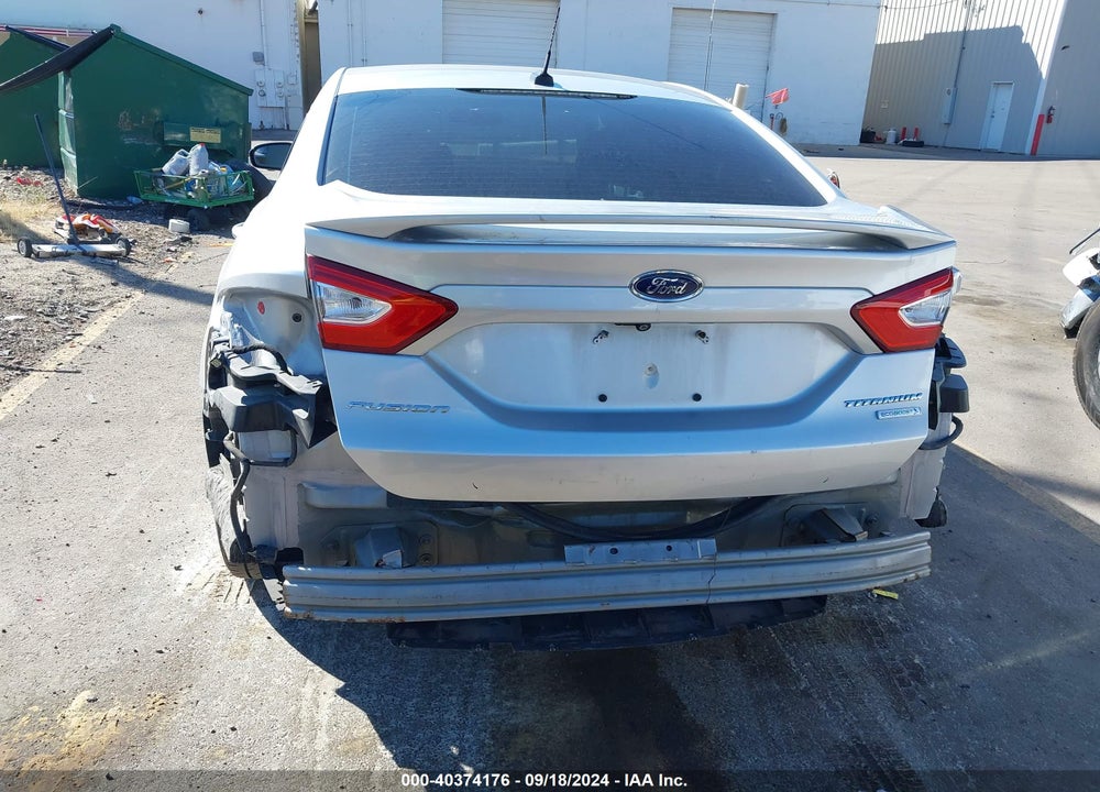 2014 FORD FUSION TITANIUM VIN: 3FA6P0K91ER301620