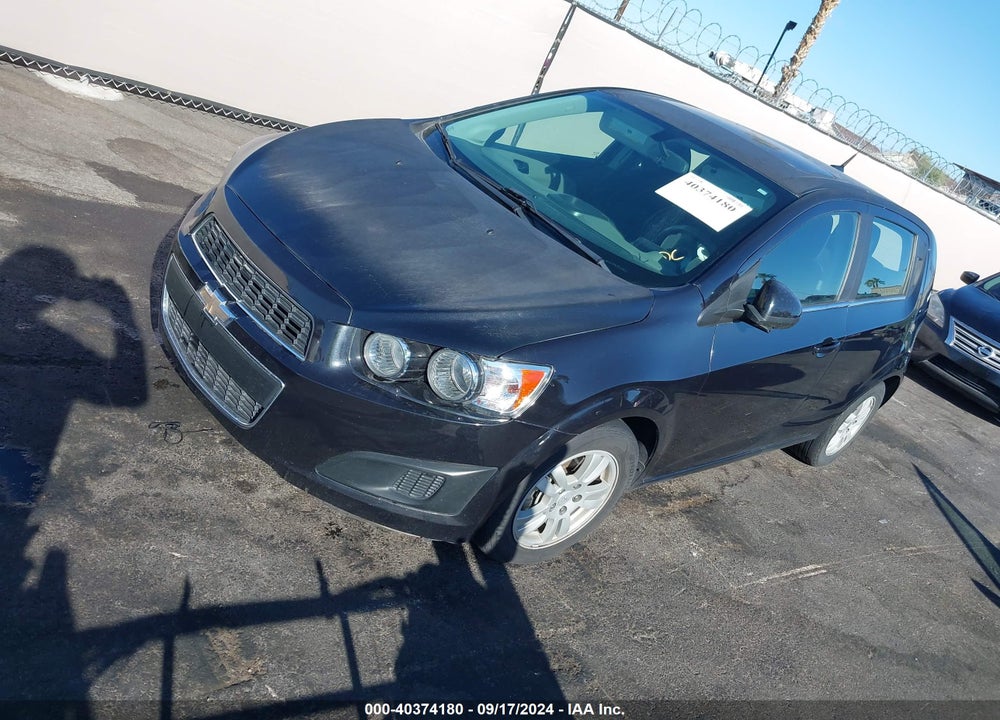2014 CHEVROLET SONIC LT AUTO VIN: 1G1JC6SB7E4207989