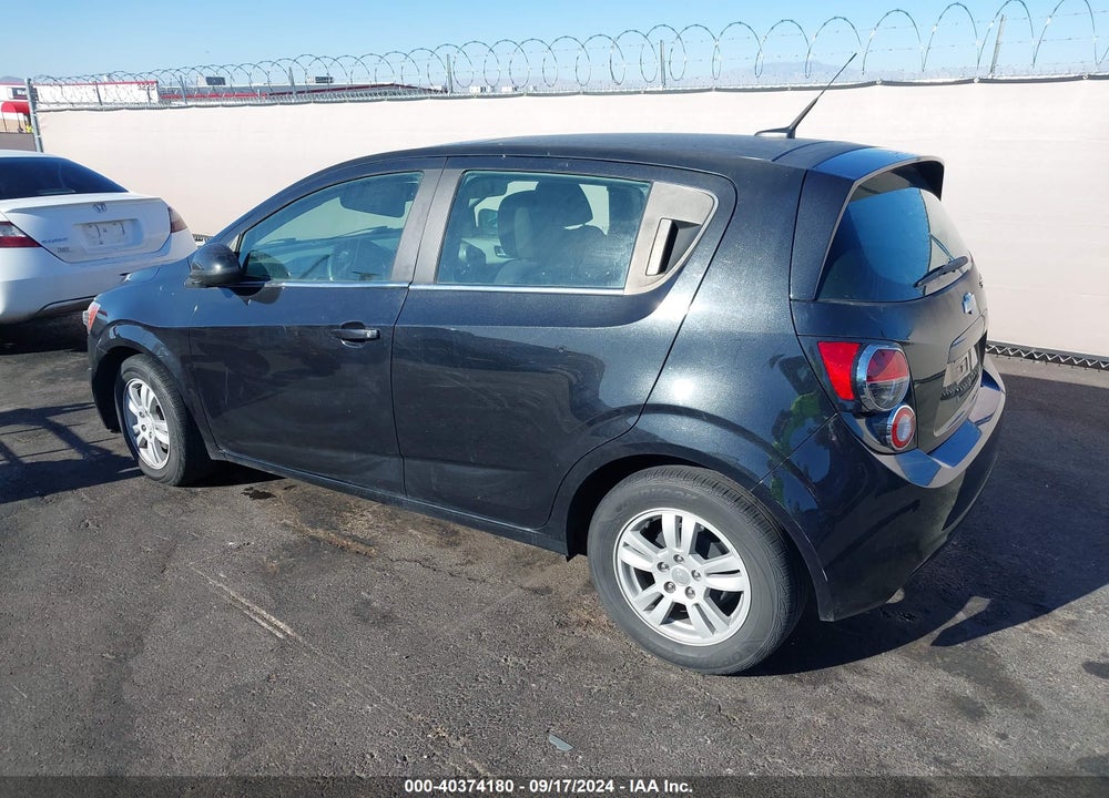 2014 CHEVROLET SONIC LT AUTO VIN: 1G1JC6SB7E4207989