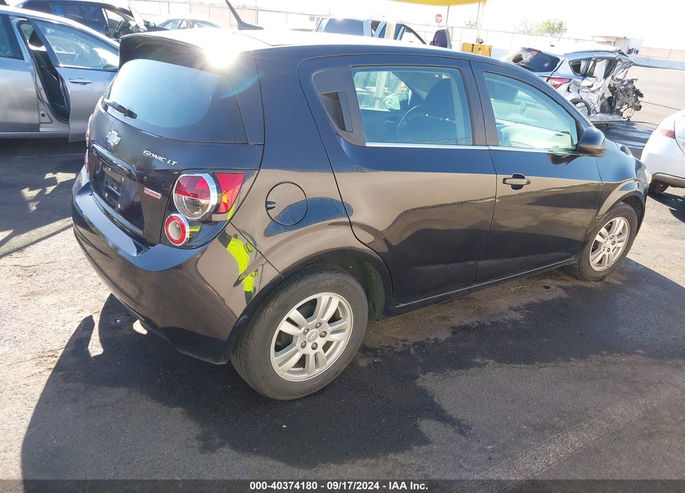 2014 CHEVROLET SONIC LT AUTO VIN: 1G1JC6SB7E4207989