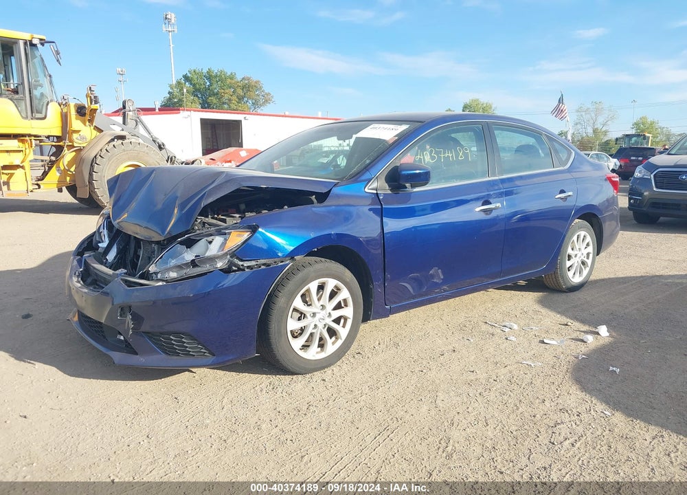 2018 NISSAN SENTRA SV VIN: 3N1AB7AP1JL658310
