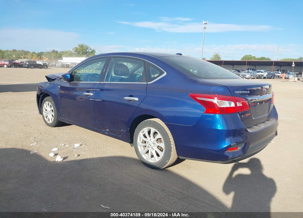 2018 NISSAN SENTRA SV VIN: 3N1AB7AP1JL658310