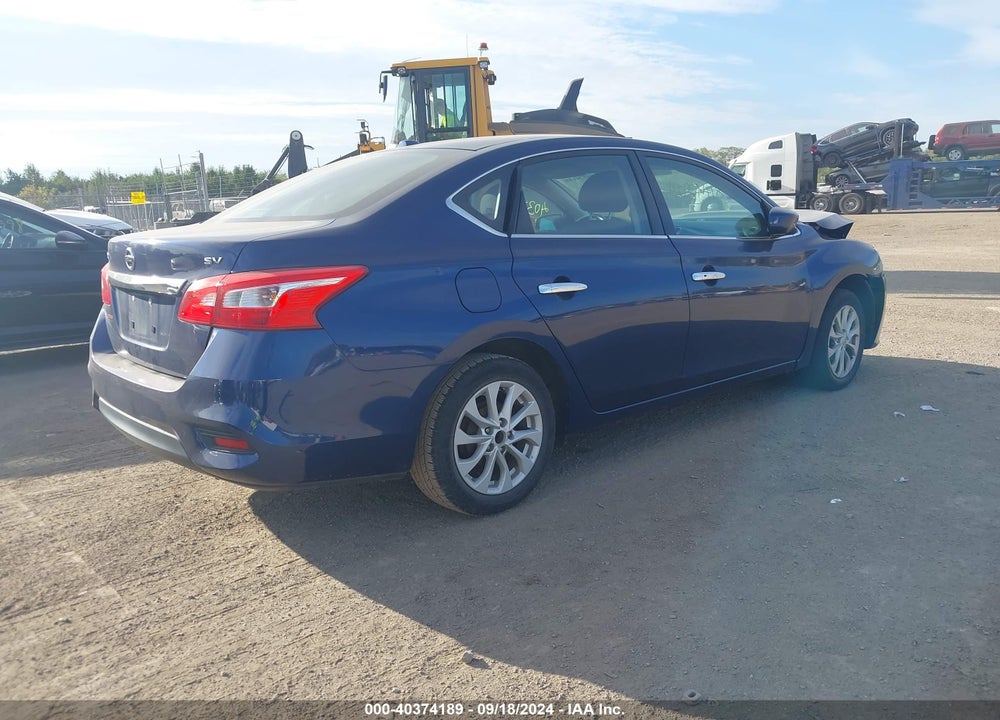 2018 NISSAN SENTRA SV VIN: 3N1AB7AP1JL658310