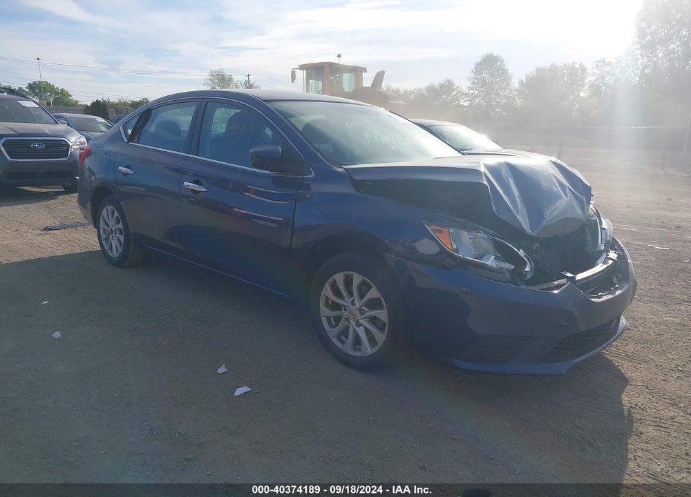 2018 NISSAN SENTRA SV VIN: 3N1AB7AP1JL658310
