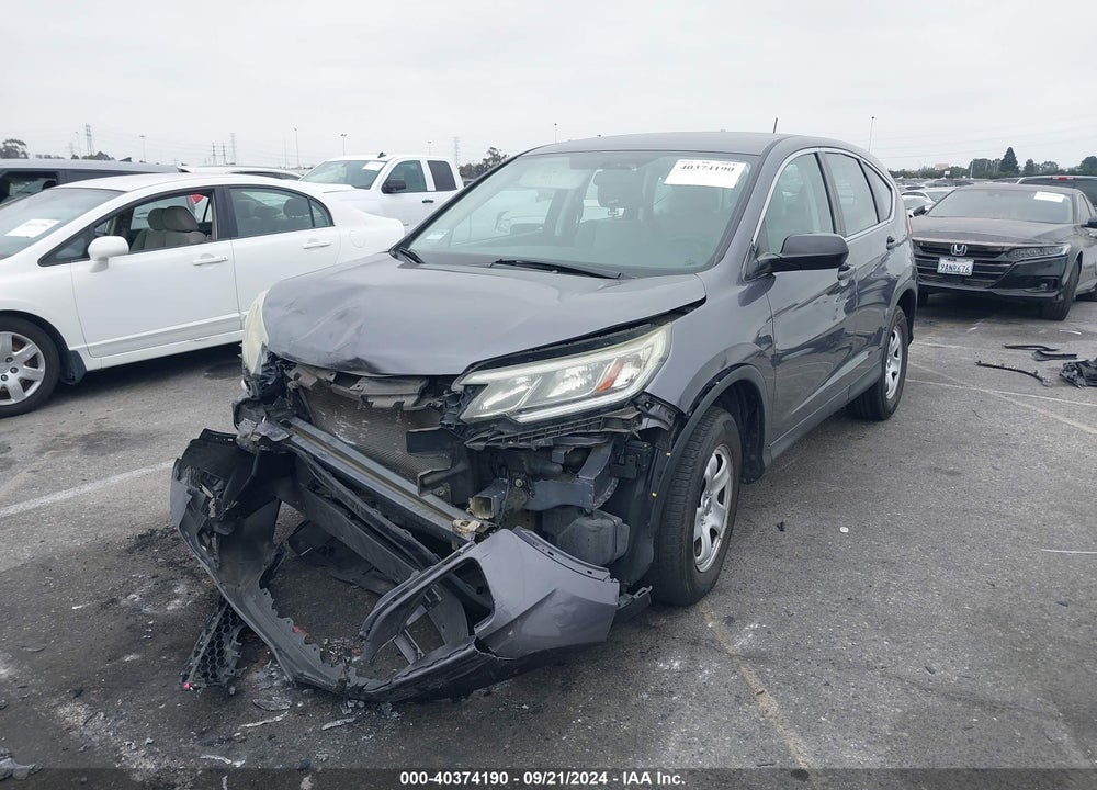 2016 HONDA CR-V LX VIN: 3CZRM3H35GG707879