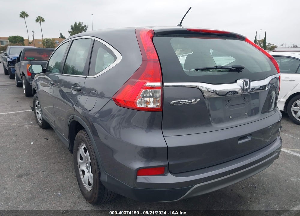 2016 HONDA CR-V LX VIN: 3CZRM3H35GG707879