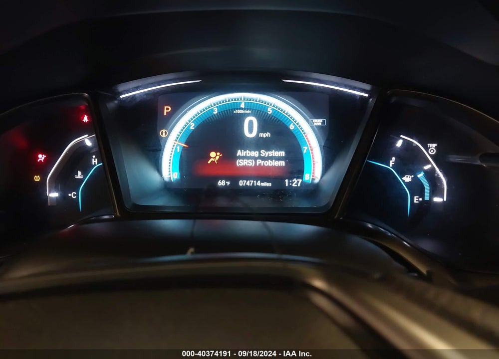 2017 HONDA CIVIC EX VIN: SHHFK7H55HU400676