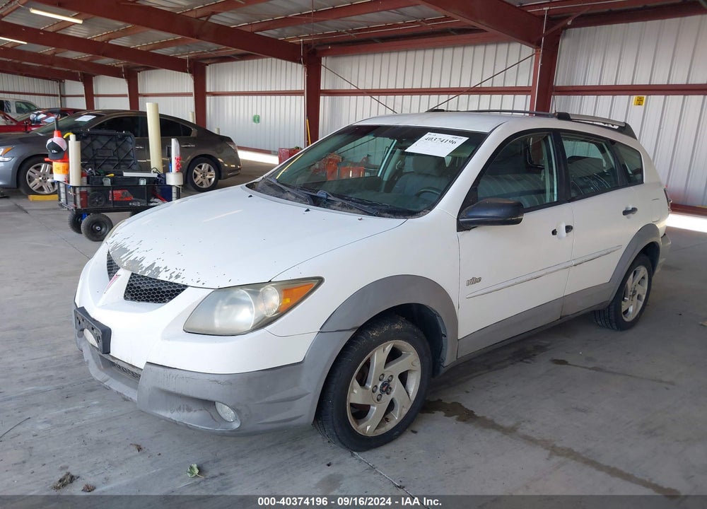2003 PONTIAC VIBE VIN: 5Y2SM62813Z426279