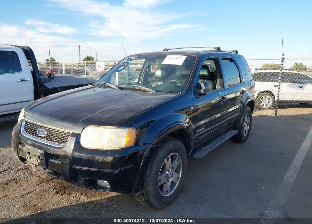 2002 FORD ESCAPE XLT VIN: 1FMCU04162KD01945