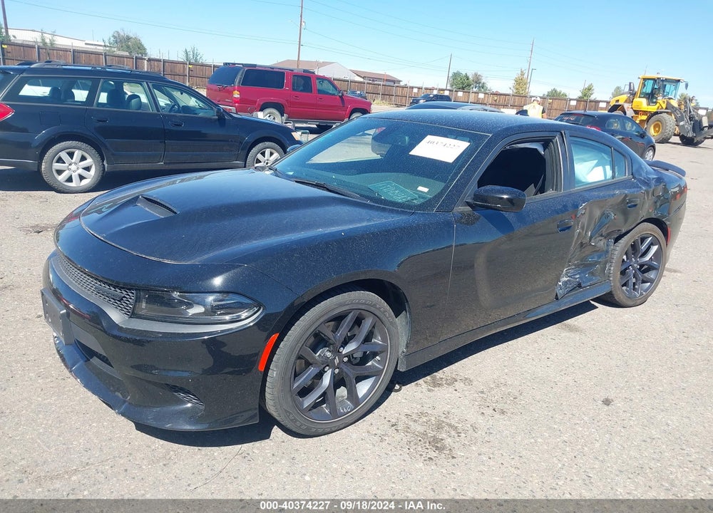 2023 DODGE CHARGER GT VIN: 2C3CDXHG1PH594846
