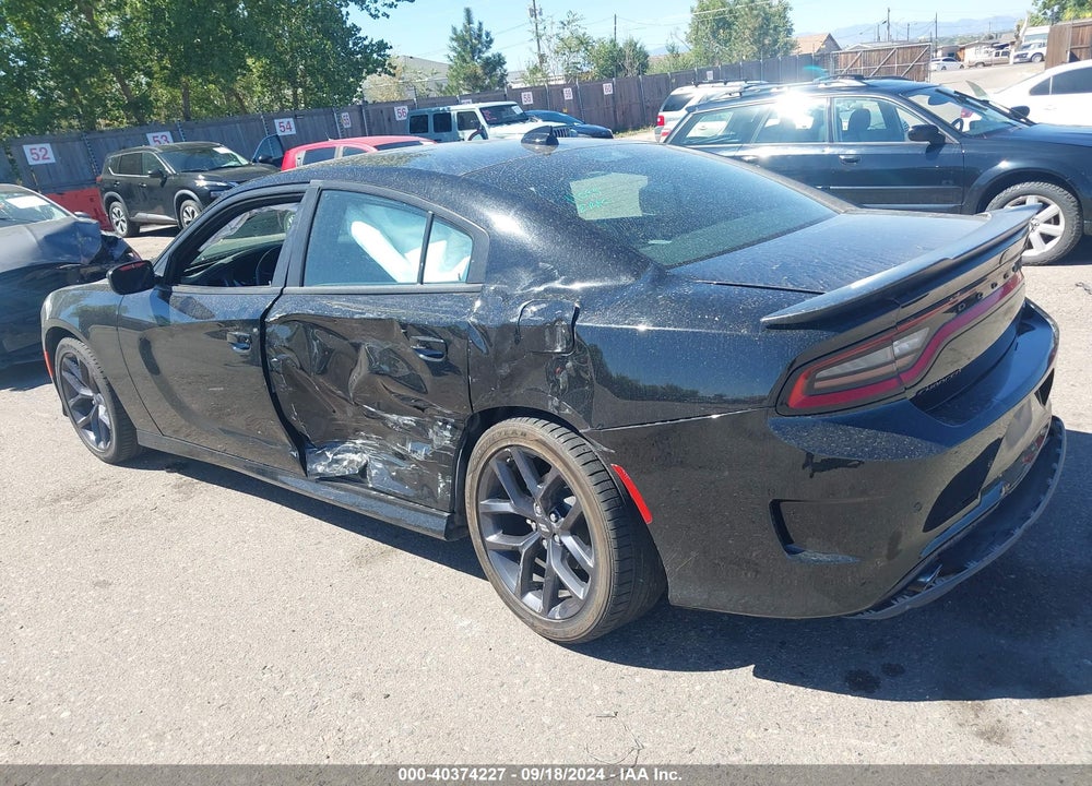 2023 DODGE CHARGER GT VIN: 2C3CDXHG1PH594846