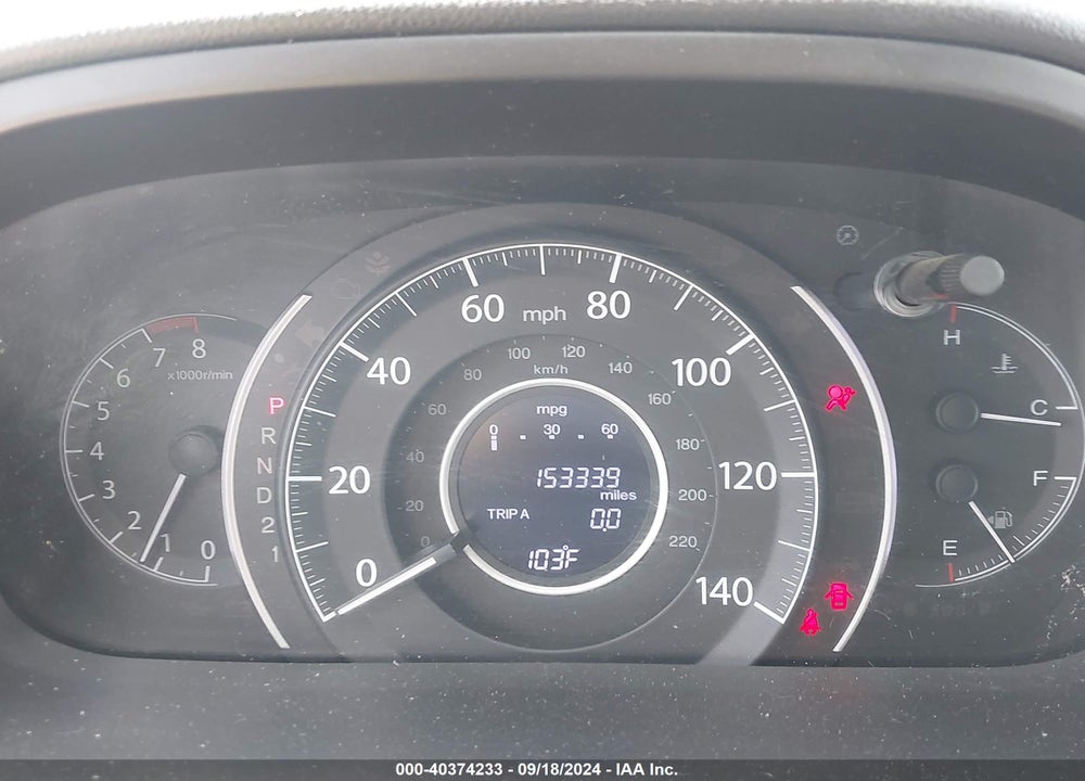2013 HONDA CR-V EX-L VIN: 2HKRM4H73DH604851