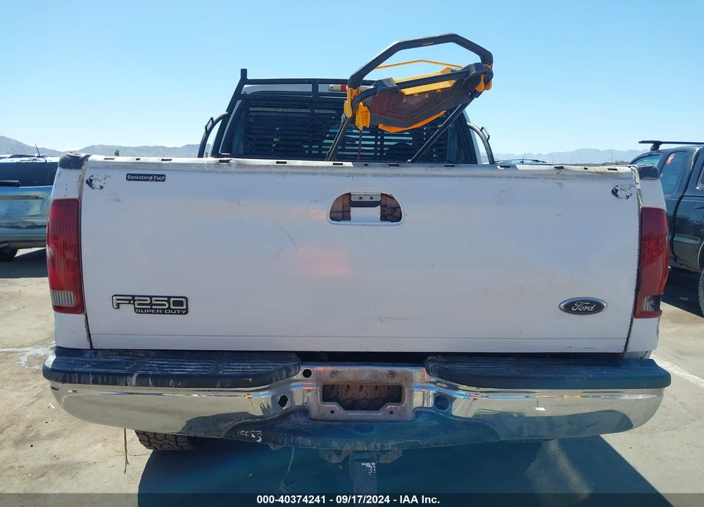 2001 FORD F-250 LARIAT/XL/XLT VIN: 1FTNW21F01EA59699