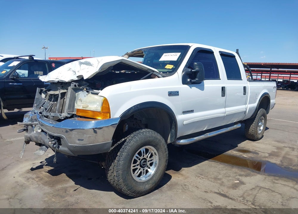 2001 FORD F-250 LARIAT/XL/XLT VIN: 1FTNW21F01EA59699