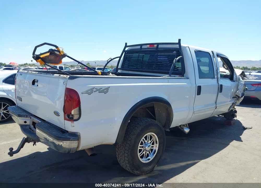 2001 FORD F-250 LARIAT/XL/XLT VIN: 1FTNW21F01EA59699