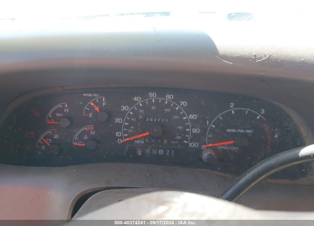 2001 FORD F-250 LARIAT/XL/XLT VIN: 1FTNW21F01EA59699