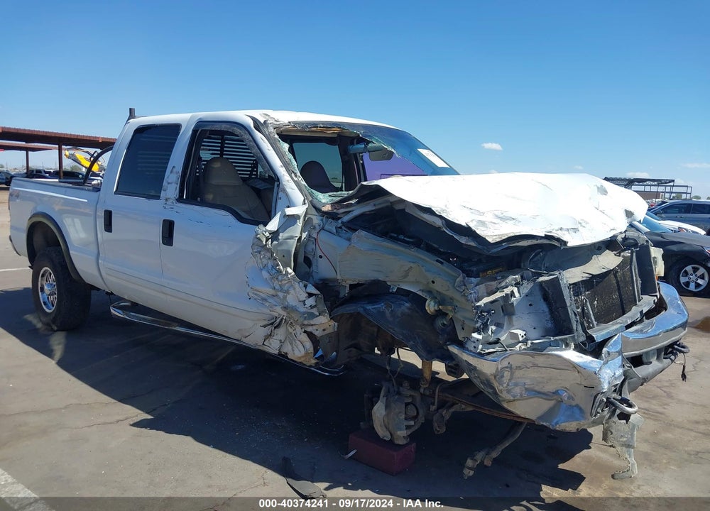 2001 FORD F-250 LARIAT/XL/XLT VIN: 1FTNW21F01EA59699