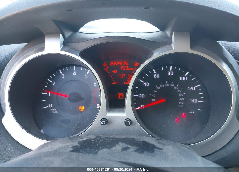2012 NISSAN JUKE SV VIN: JN8AF5MR5CT104466