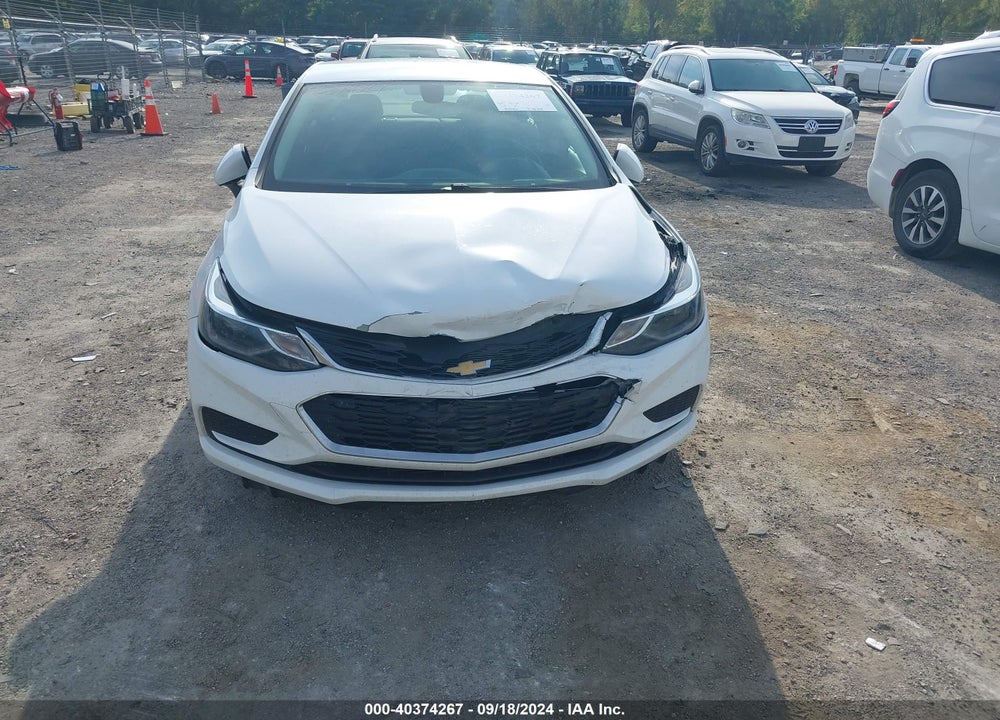 2018 CHEVROLET CRUZE LT AUTO VIN: 1G1BE5SM6J7238587