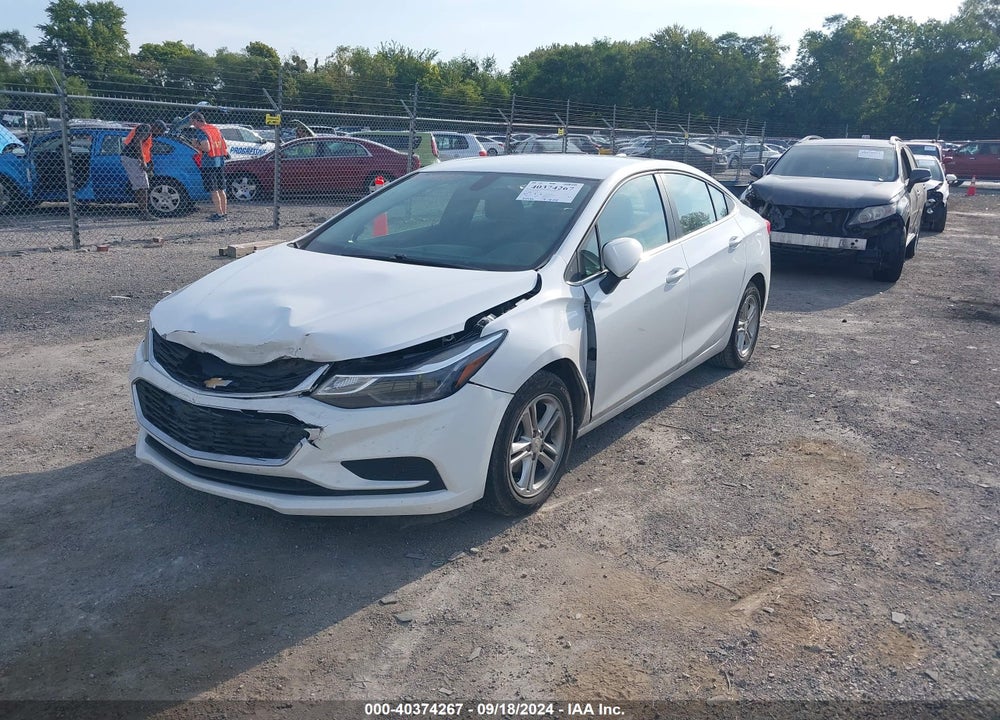 2018 CHEVROLET CRUZE LT AUTO VIN: 1G1BE5SM6J7238587