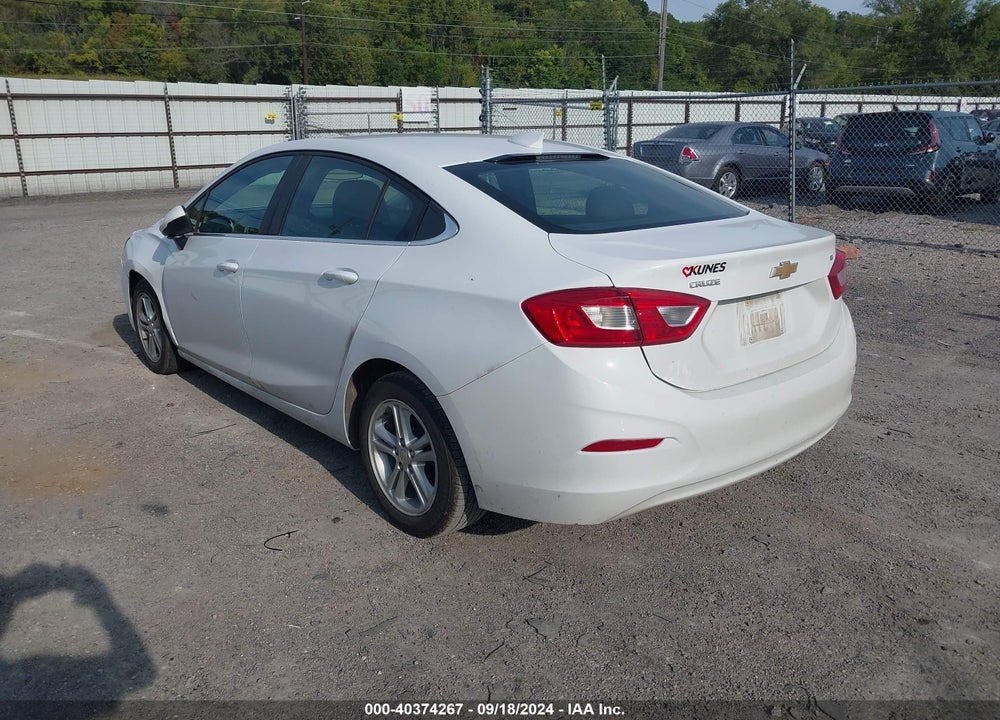 2018 CHEVROLET CRUZE LT AUTO VIN: 1G1BE5SM6J7238587