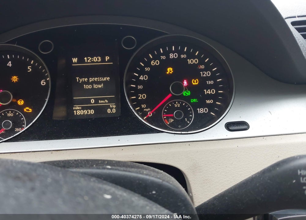 2010 VOLKSWAGEN CC SPORT VIN: WVWML7AN2AE528669