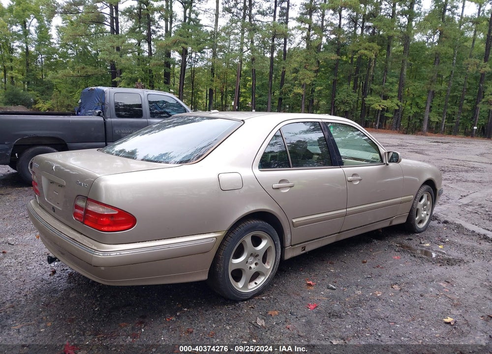 2000 MERCEDES-BENZ E 430 4M VIN: WDBJF83J1YX035072