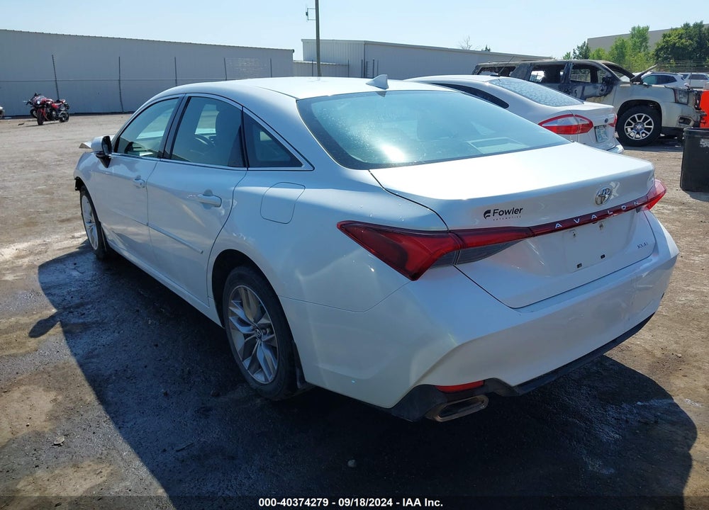 2019 TOYOTA AVALON XLE VIN: 4T1BZ1FB8KU015415