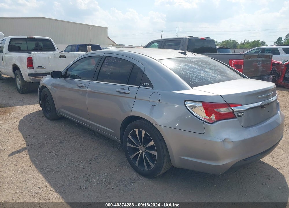 2014 CHRYSLER 200 TOURING VIN: 1C3CCBBG3EN152783