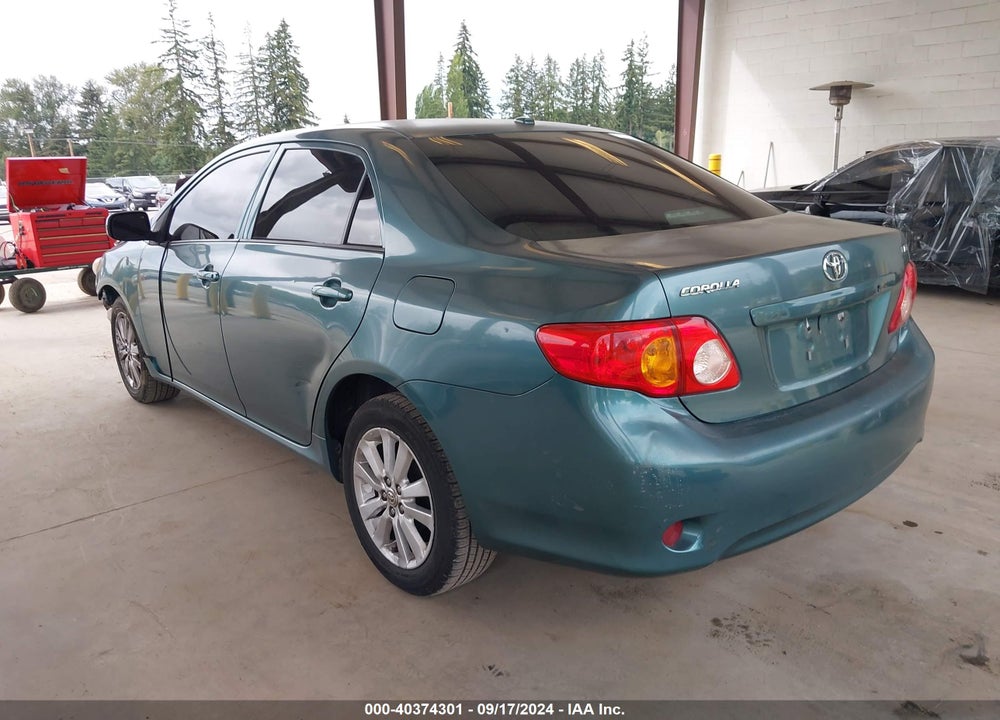 2009 TOYOTA COROLLA LE VIN: 1NXBU40E49Z054256