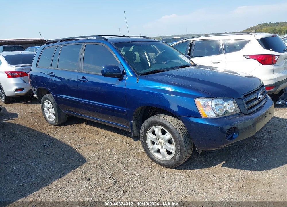 2003 TOYOTA HIGHLANDER V6 VIN: JTEHF21A430124874