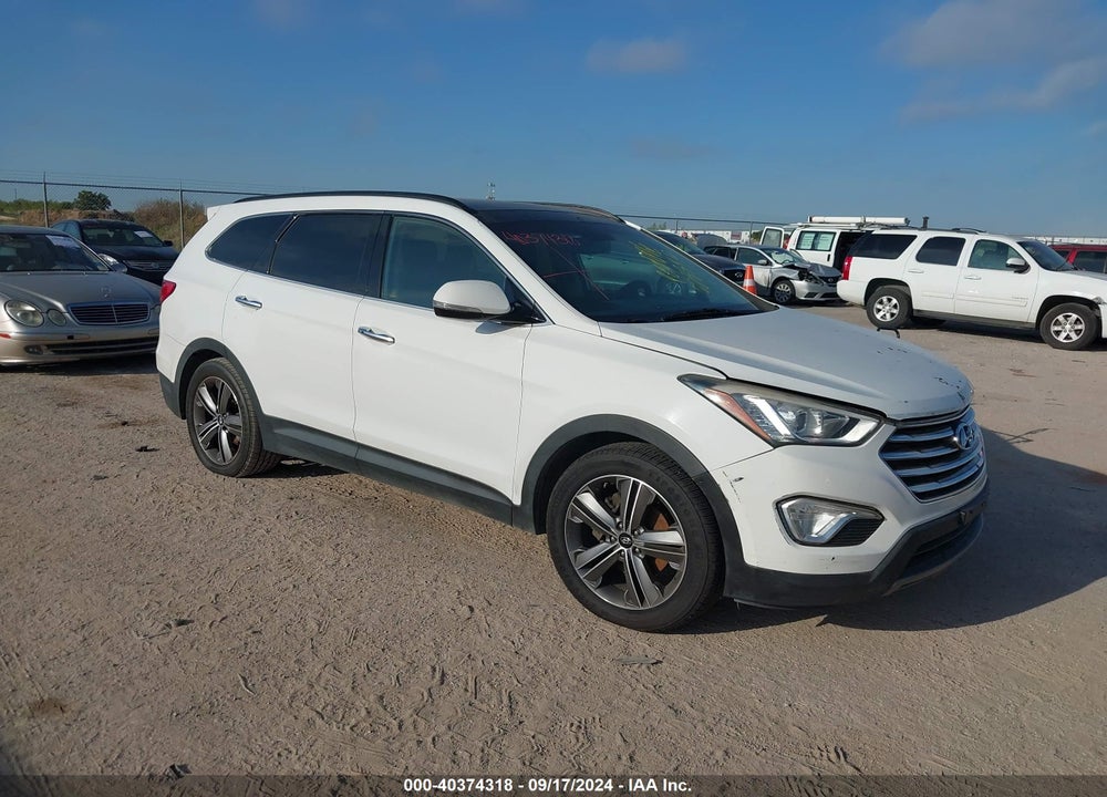 2013 HYUNDAI SANTA FE LIMITED VIN: KM8SR4HFXDU008390