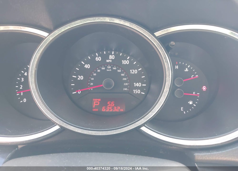 2013 KIA SORENTO EX V6 VIN: 5XYKUDA29DG385501