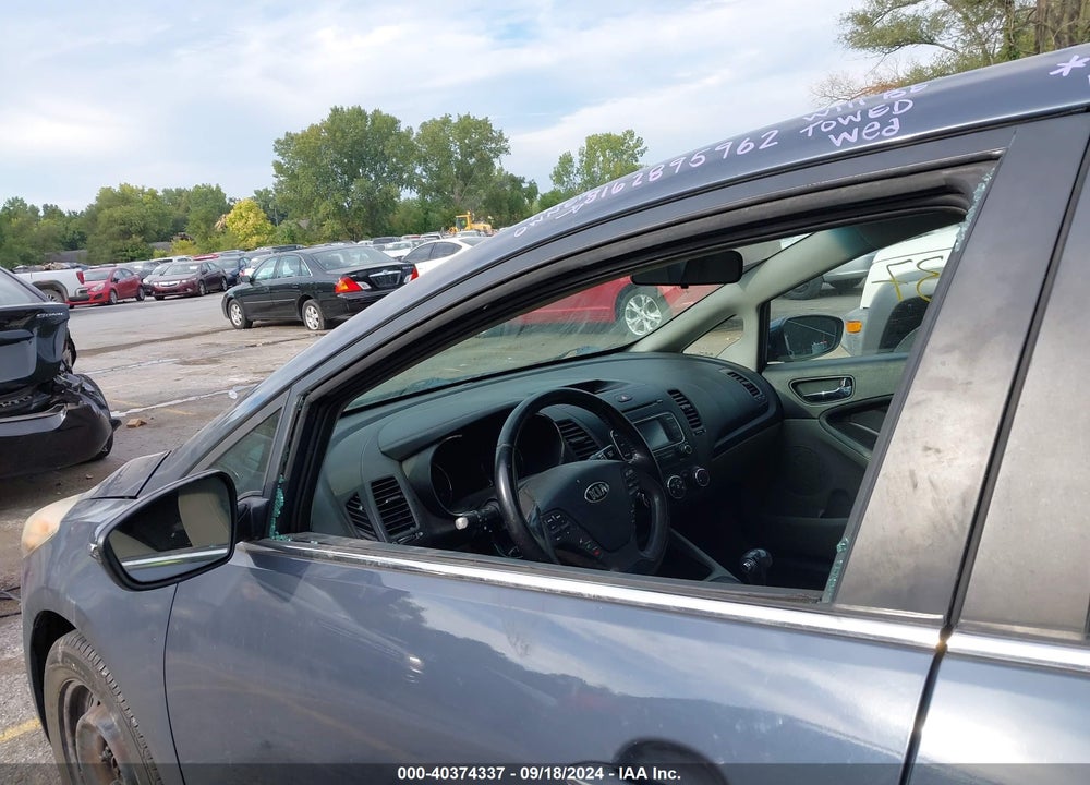 2014 KIA FORTE EX VIN: KNAFX4A80E5176541