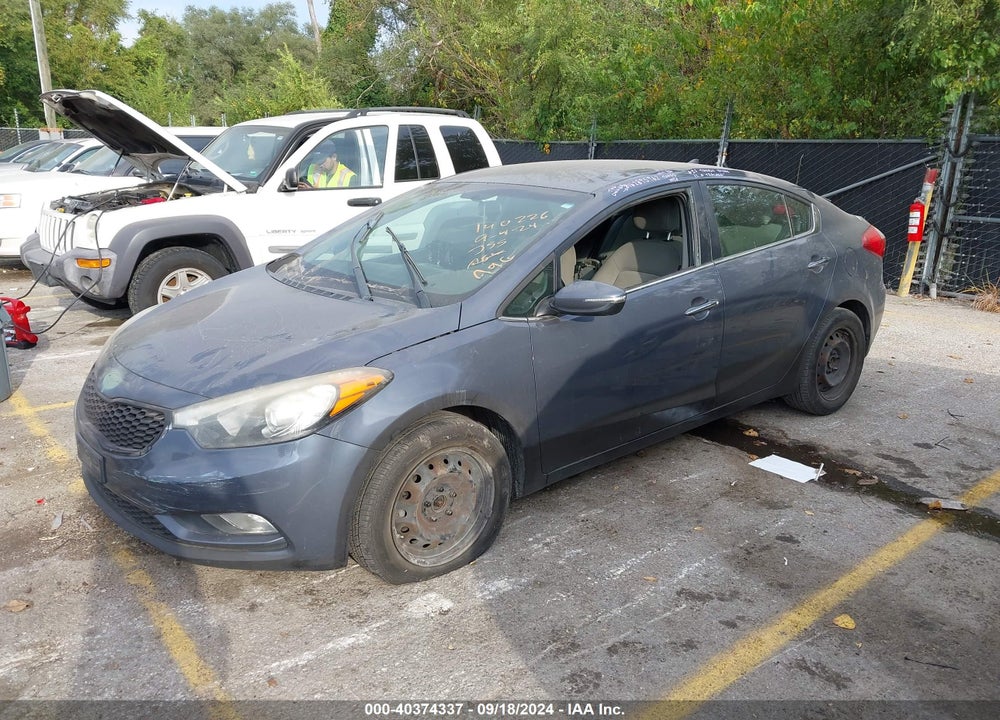 2014 KIA FORTE EX VIN: KNAFX4A80E5176541