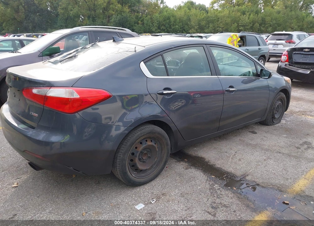 2014 KIA FORTE EX VIN: KNAFX4A80E5176541