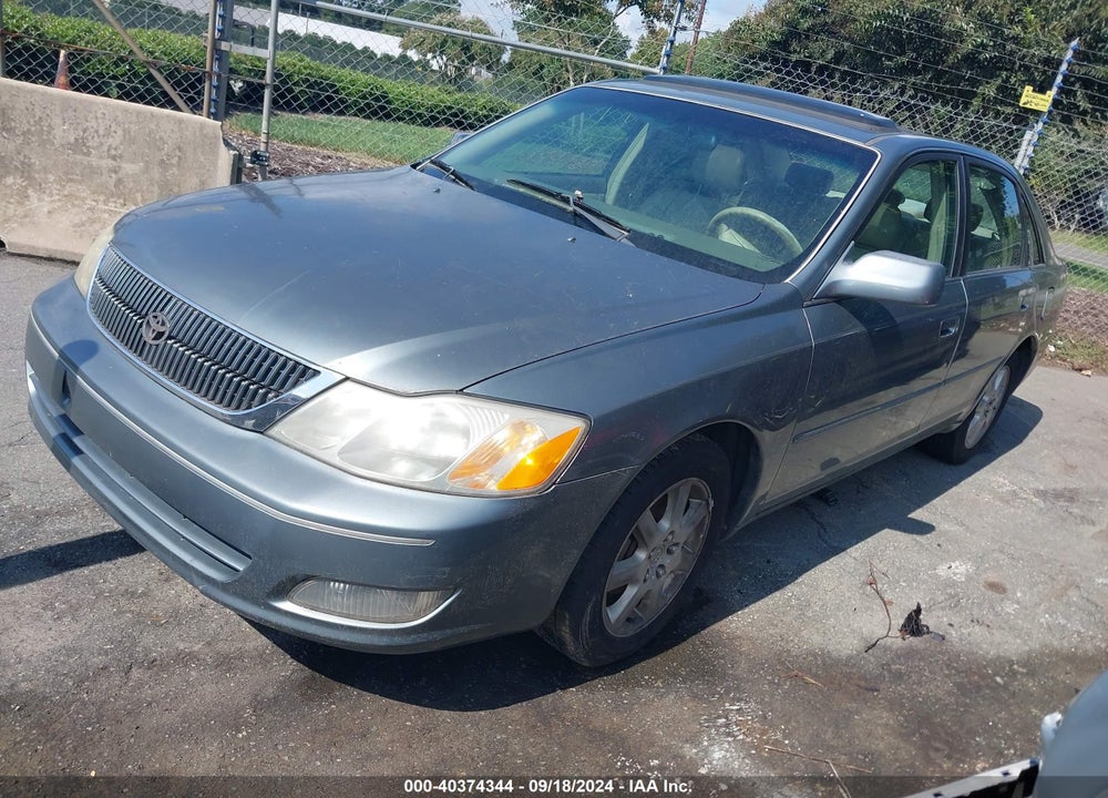 2000 TOYOTA AVALON XLS VIN: 4T1BF28B0YU033489