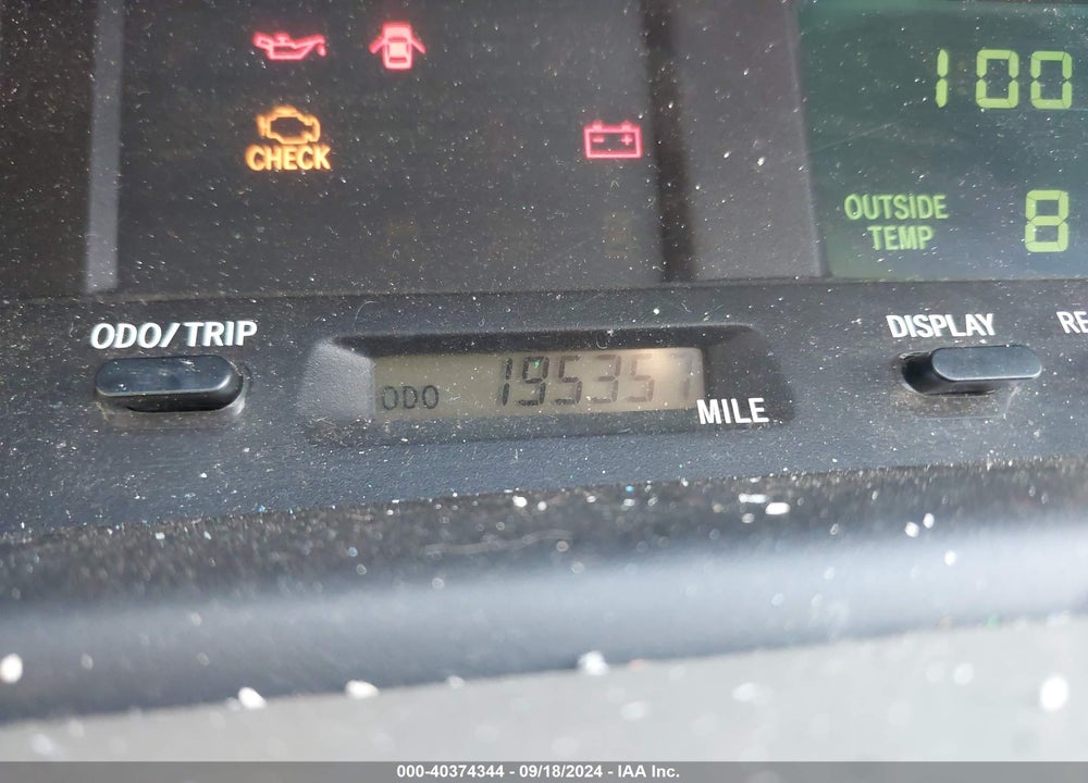 2000 TOYOTA AVALON XLS VIN: 4T1BF28B0YU033489
